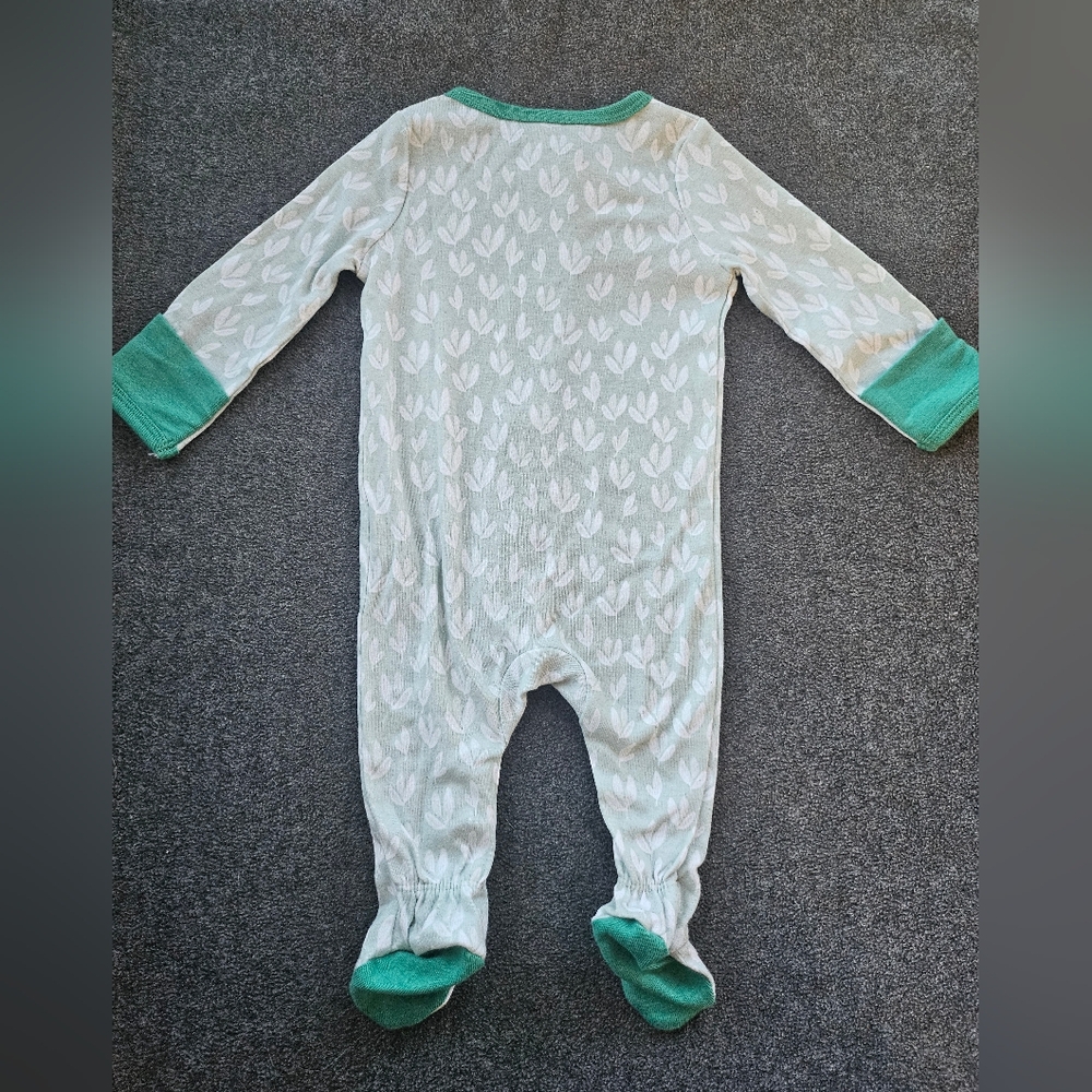 New cloud island onesie, green plant onesie, unisex onesie, baby shower gift - Picture 2 of 5